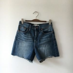 Madewell High-Rise Denim Shorts